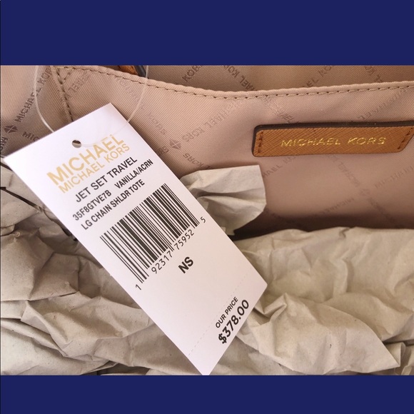 Gaby’sBags👜💕- NWT Michael Kors Bag Vanilla - Picture 8 of 8